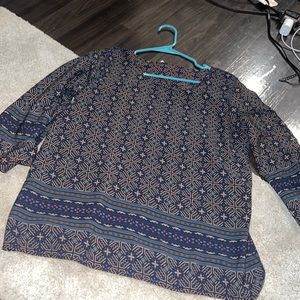Francesca’s, never worn blouse, long sleeve, soft